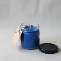 Vela cera de coco 7 chakras 
Color: celeste